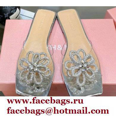 Mach & Mach Crystal Flower Slides PVC 01 2022 - Click Image to Close